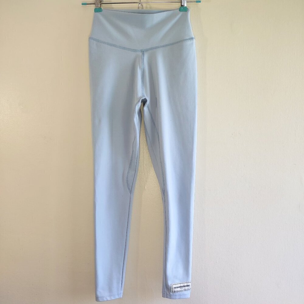 The Giving Movement High-Rise Legging Powder Blue Activewear Workout Size S - Picture 5 of 9